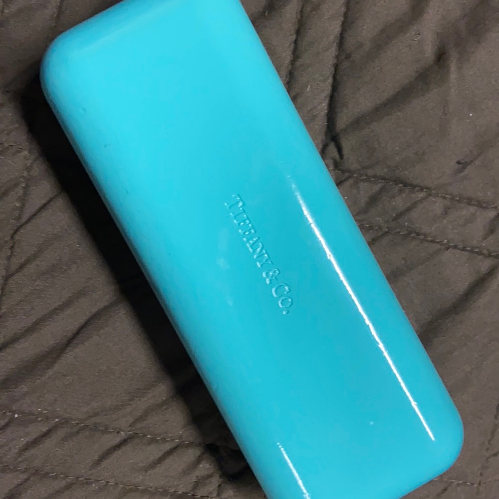 Tiffany eye glass case.
